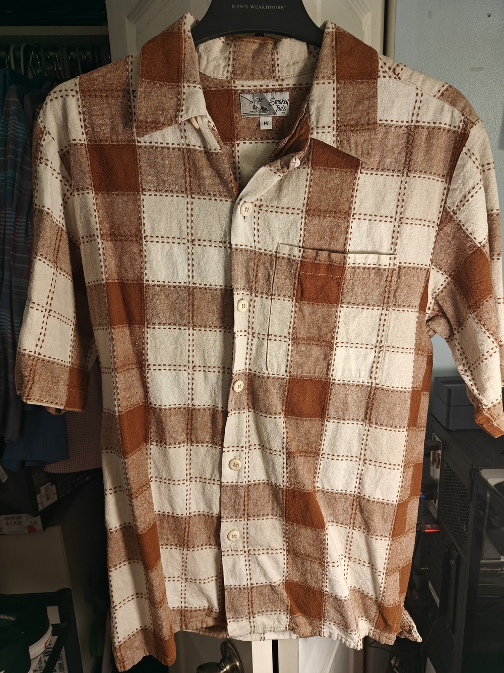 Vintage Smokey Joe's Patchwork Cuban Shirt